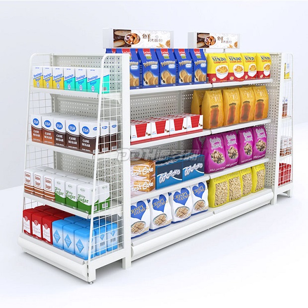 grocery store display shelving