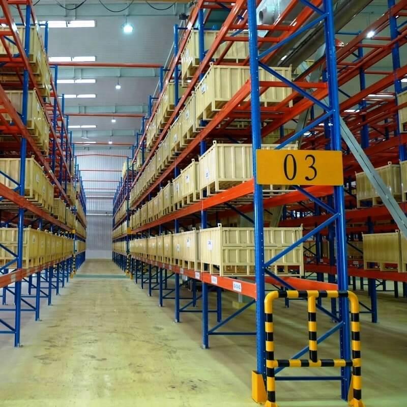 Depolama rafları için çarpışma önleme önlemleri